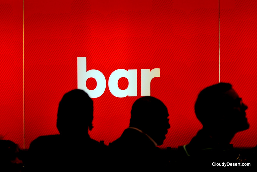 The bar